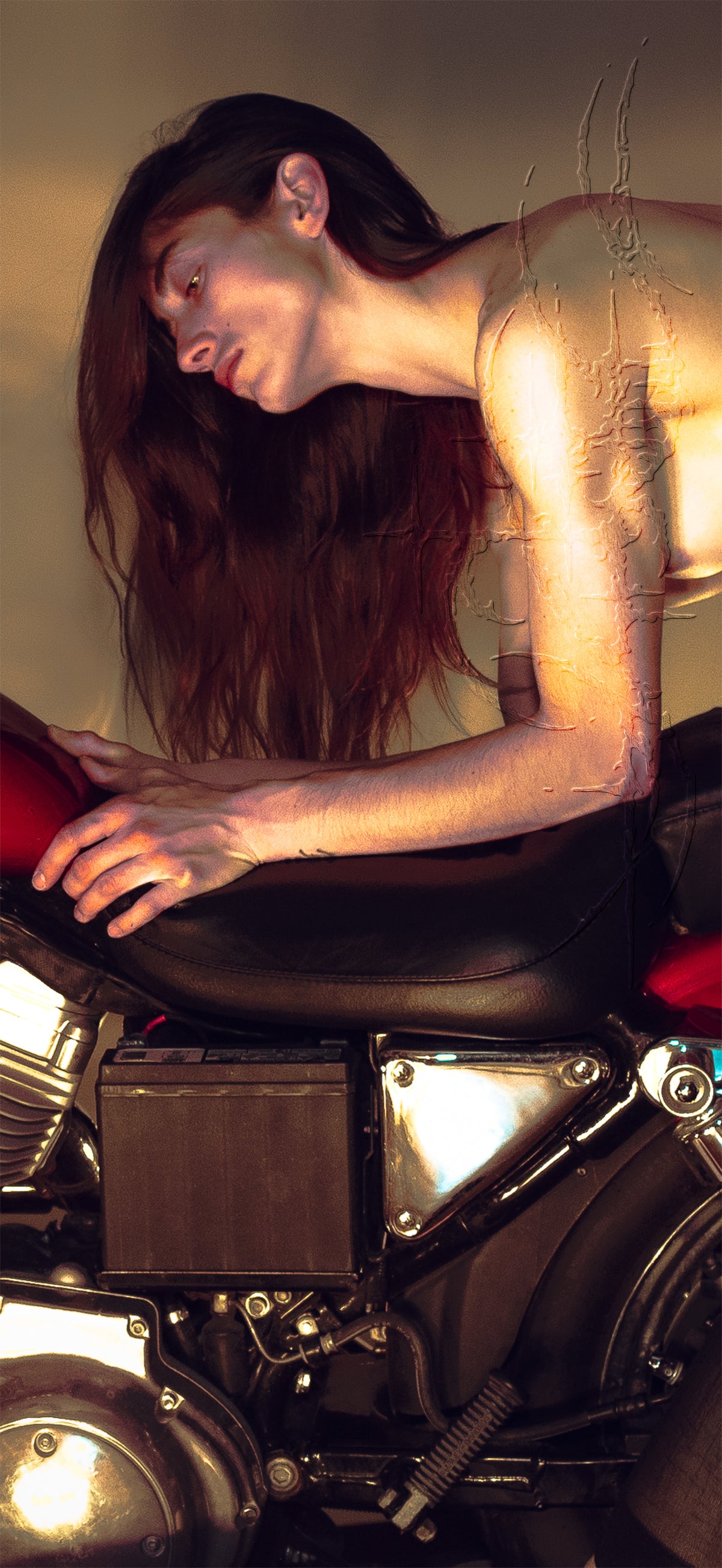 Motorcycle Psychosis - Fine Art Print