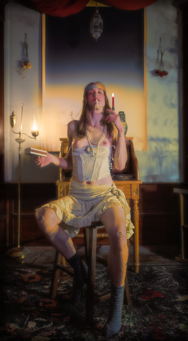 The Freethinker & Her Gigolo - Fine Art Print